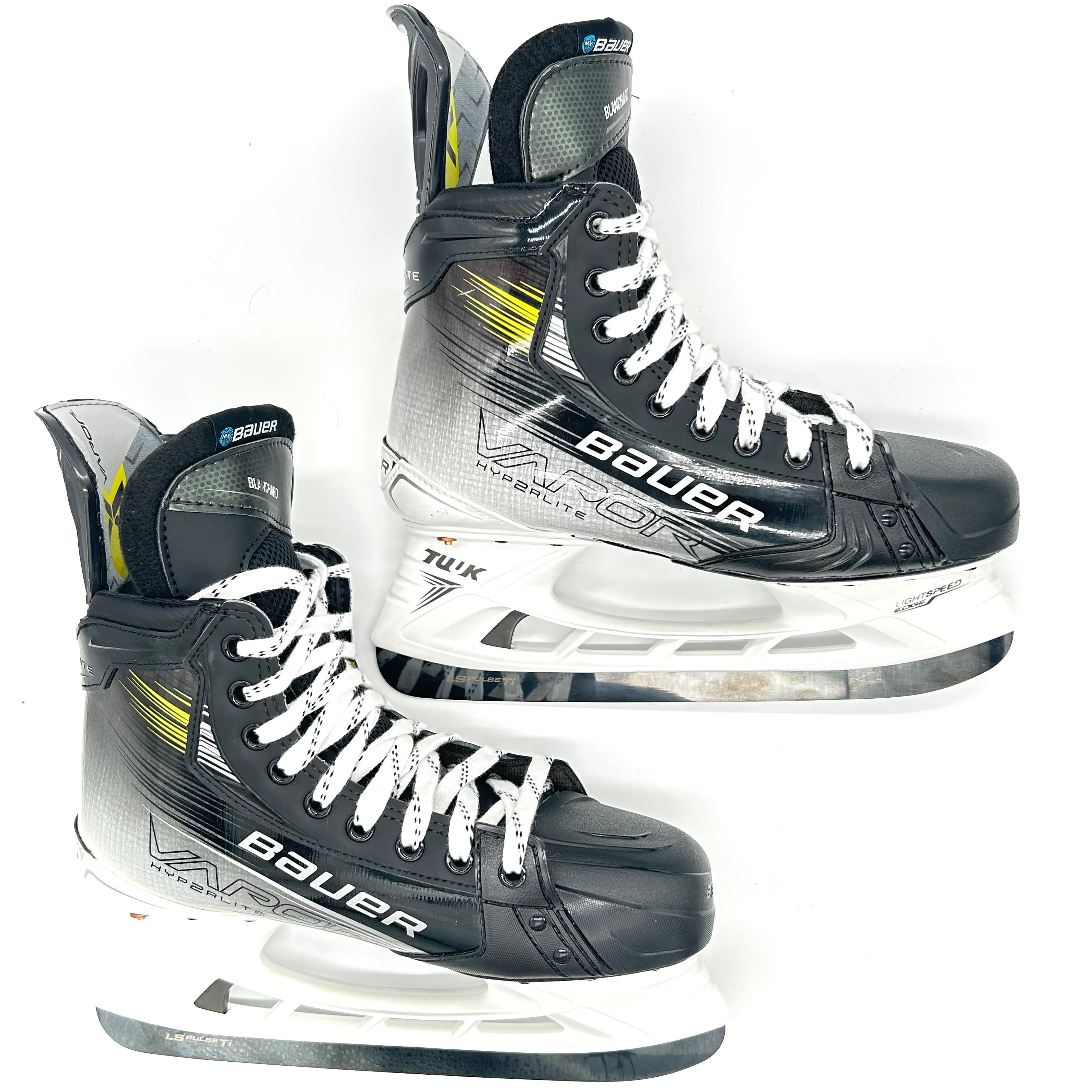 Bauer Vapor Hyperlite 2 – Patins de hockey Pro Stock – Taille 9,5D